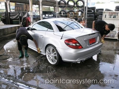 บริการล้างผิวสีรถยนต์ Wash & Vacuum CDC